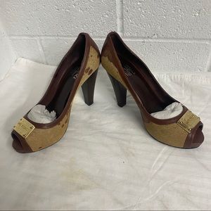 Versace Cowhide Heels